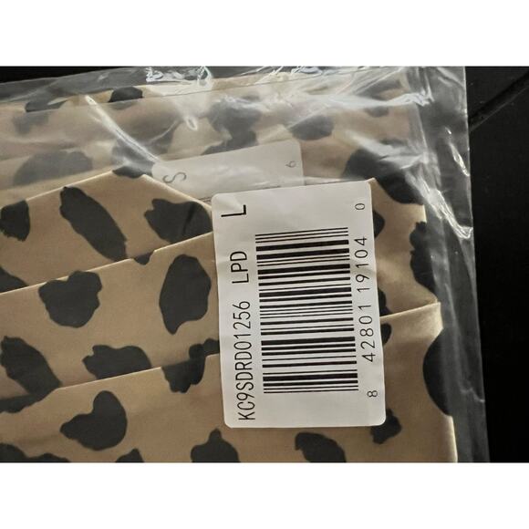 NWT kourt Satin Midi Skirt Leopard Print - Picture 10 of 11